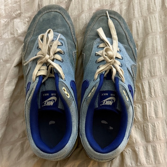 Nike Air Max 1 PRM Dirty Denim Blue Men’s 11.5 size - Picture 7 of 8